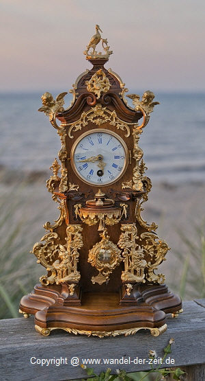 Lenzkirch kleine Storchenuhr Storchenpendule 13