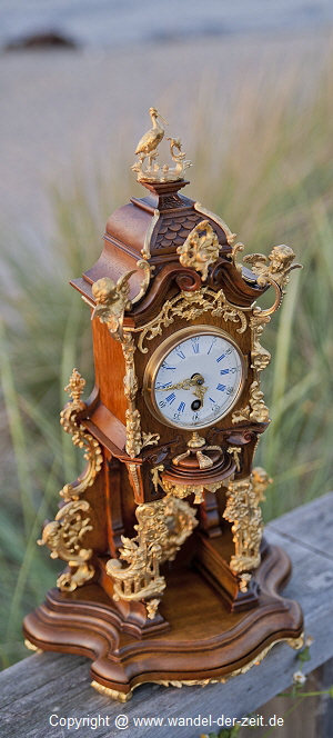 Lenzkirch kleine Storchenuhr Storchenpendule 17